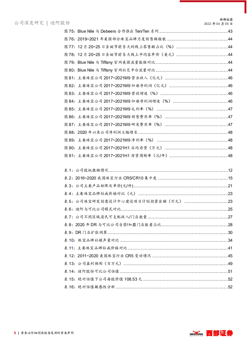 迪阿股份-首次覆盖：真爱唯一，钻戒新秀DR的突围之路-220405.pdf 第5页