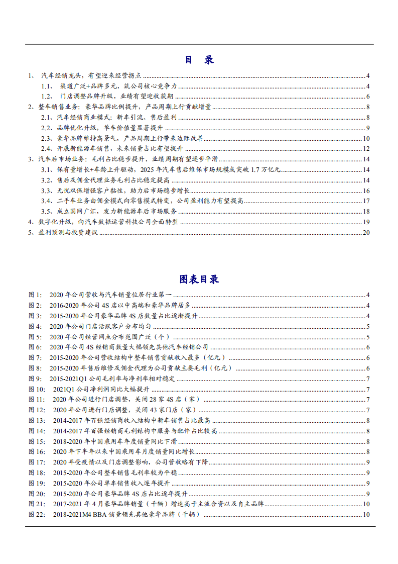 2021年广汇汽车公司业务布局与未来前景分析报告.pdf 第1页