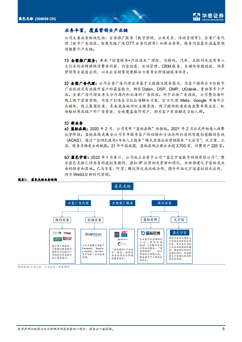 蓝色光标-出海营销方兴未艾，元宇宙布局推进-220516.pdf 第5页