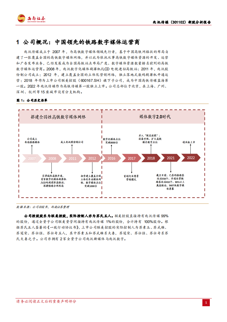 兆讯传媒-高铁数字媒体领军者，网络布局构筑品牌护城河-220318.pdf 第4页