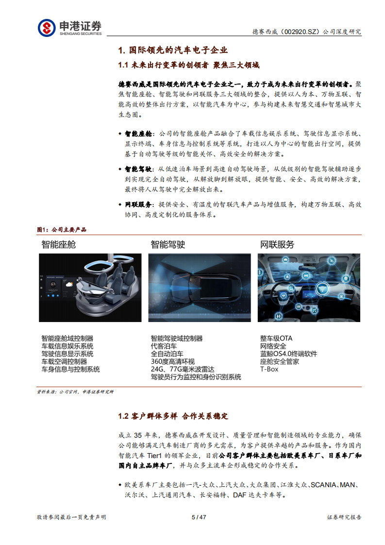 德赛西威-创领智行，汽车智能时代资深玩家-220121.pdf 第5页