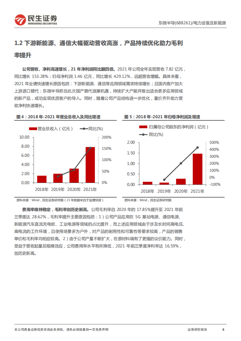 东微半导-深度报告：中高压功率器件创新者，专注汽车、工业蓝海市场-20220329.pdf 第6页