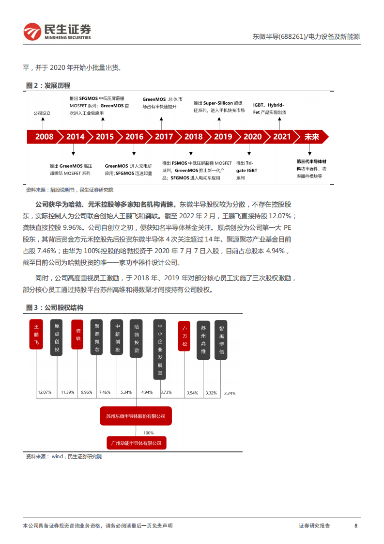 东微半导-深度报告：中高压功率器件创新者，专注汽车、工业蓝海市场-20220329.pdf 第5页