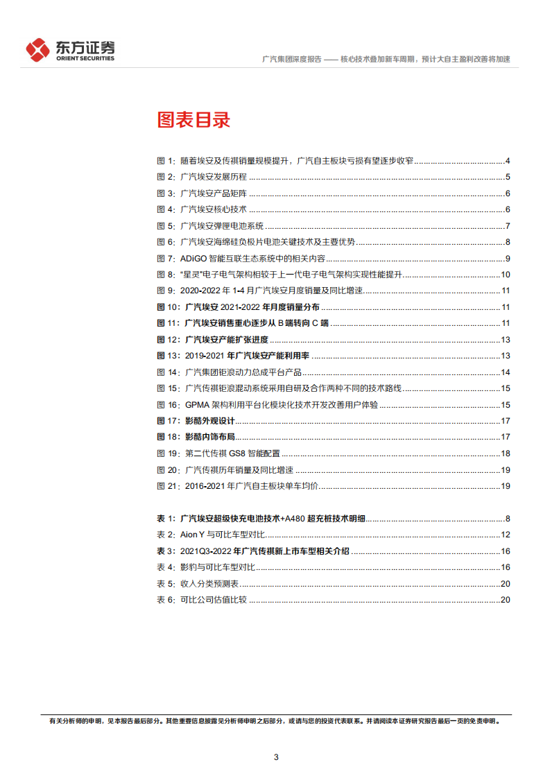 广汽集团-广汽集团之大自主品牌分析：核心技术叠加新车周期，预计大自主盈利改善将加速-220607.pdf 第3页