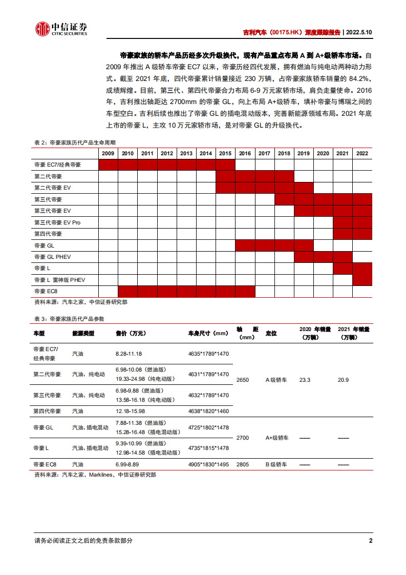 吉利汽车-深度跟踪报告：帝豪L雷神动力版亮相，吉利PHEV修成正果-220510.pdf 第5页