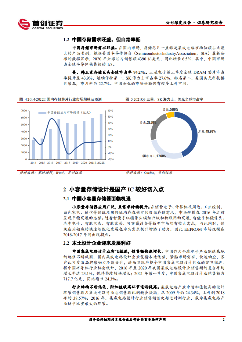 聚辰股份-公司深度报告：EEPROM龙头进军汽车、服务器-220317.pdf 第5页