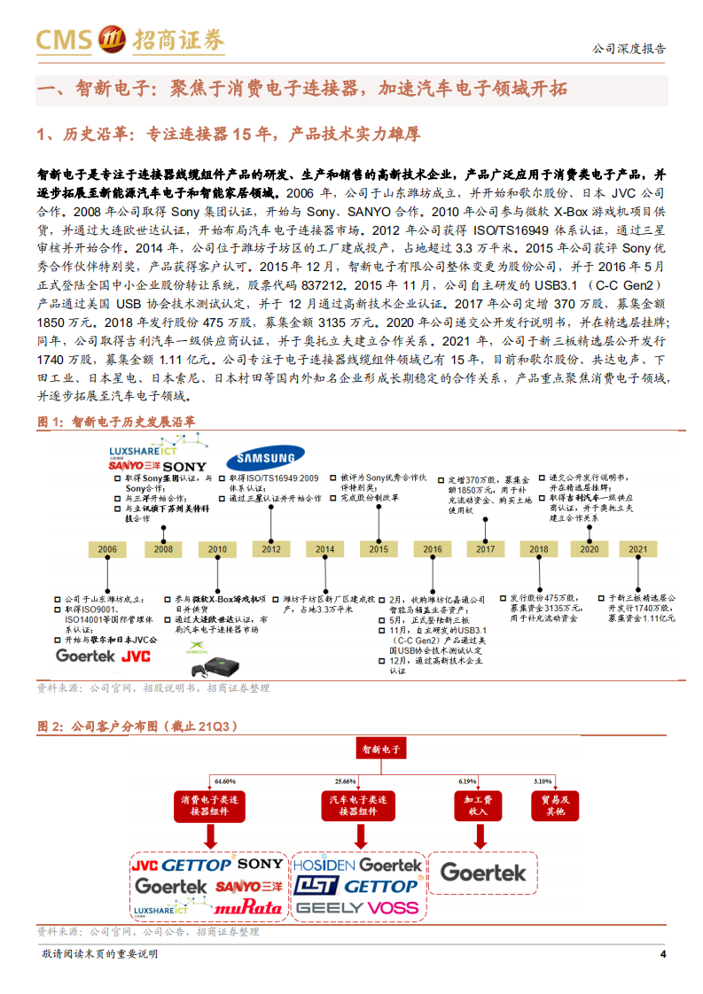 智新电子-深耕连接器多年，拓宽汽车电子领域开启新篇章-211231.pdf 第4页