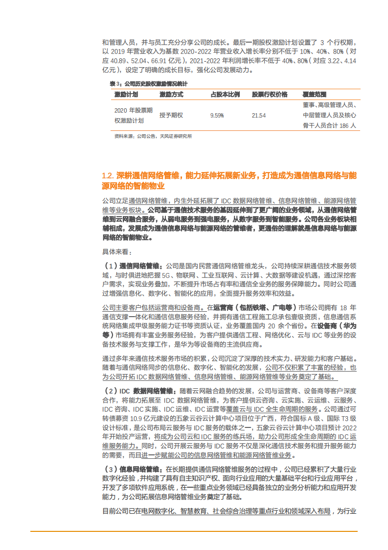 2021年民营通信网络管维龙头润建股份公司成长空间分析报告.pdf 第6页
