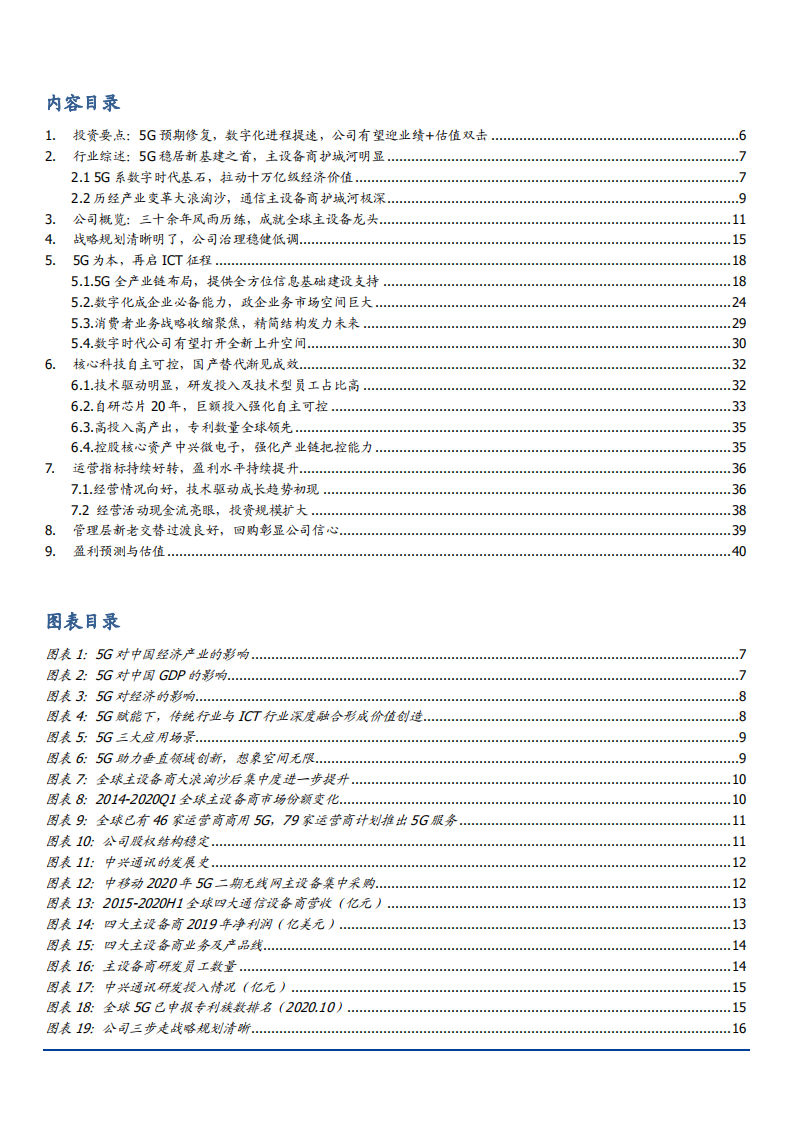 2021年中兴通讯公司产业链布局及盈利能力分析报告.pdf 第1页