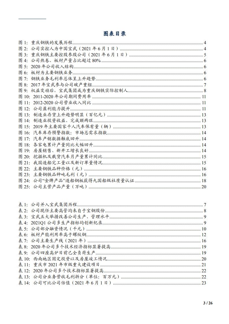 2021年重庆钢铁公司业务布局与经营状况分析报告.pdf 第2页