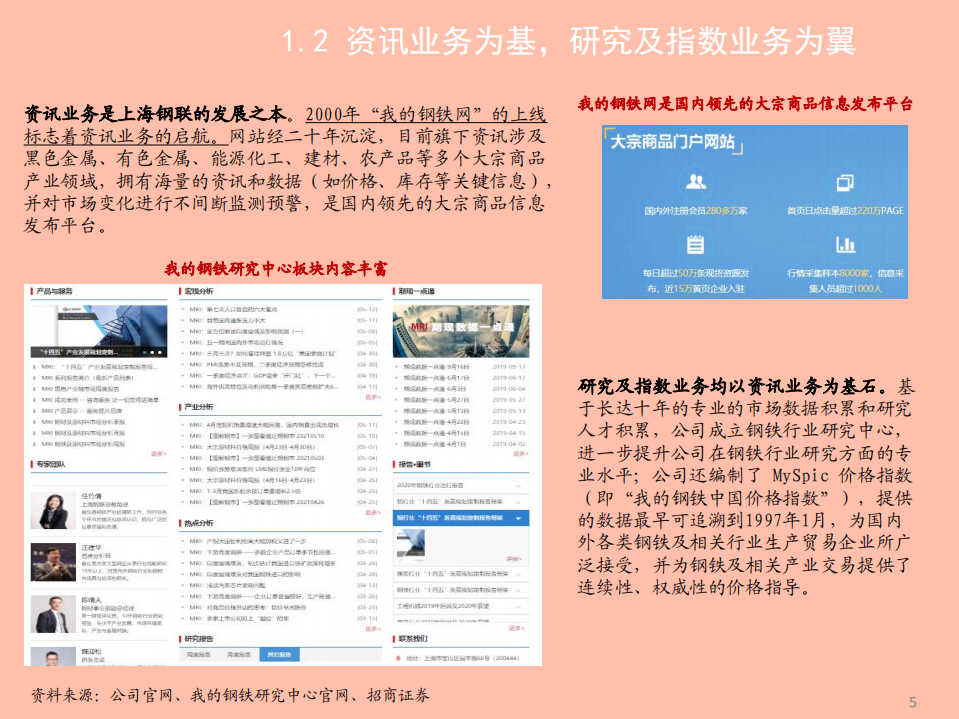 2021年全品类大宗服务龙头上海钢联公司竞争优势分析报告.pdf 第3页
