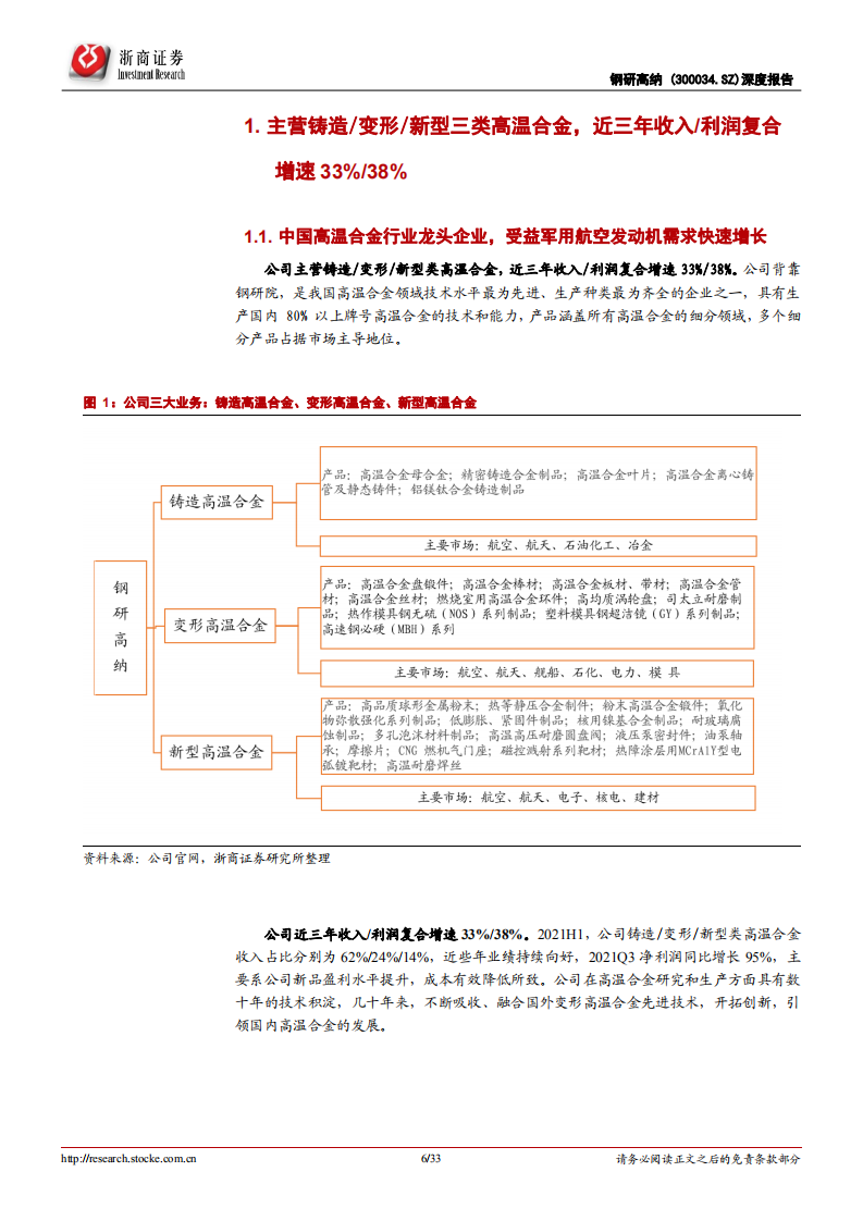 钢研高纳-深度报告：高温合金乘风而起，龙头企业领军先行-220407.pdf 第6页