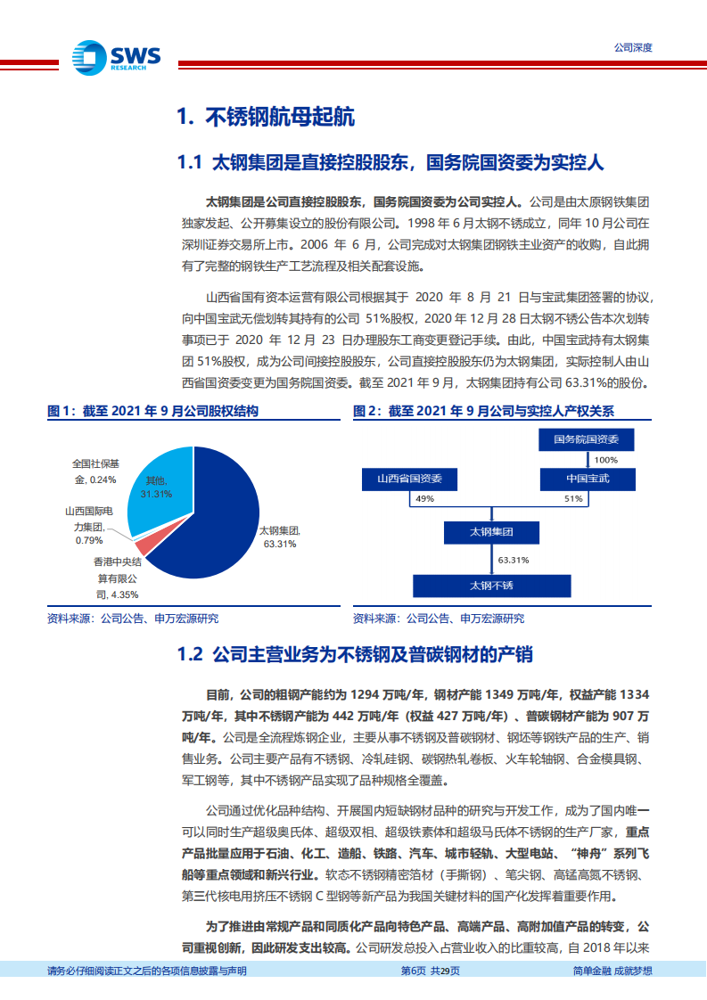 太钢不锈-不锈钢产能有望迈入千万吨级、普钢毛利提升，不锈钢龙头未来可期-20220407.pdf 第6页