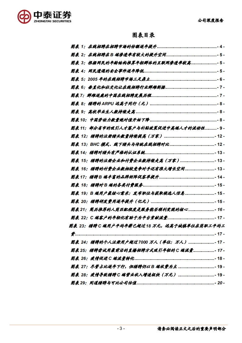 同道猎聘-首次覆盖 ：在线招聘方兴未艾，BHC模式享受红利-220615.pdf 第3页