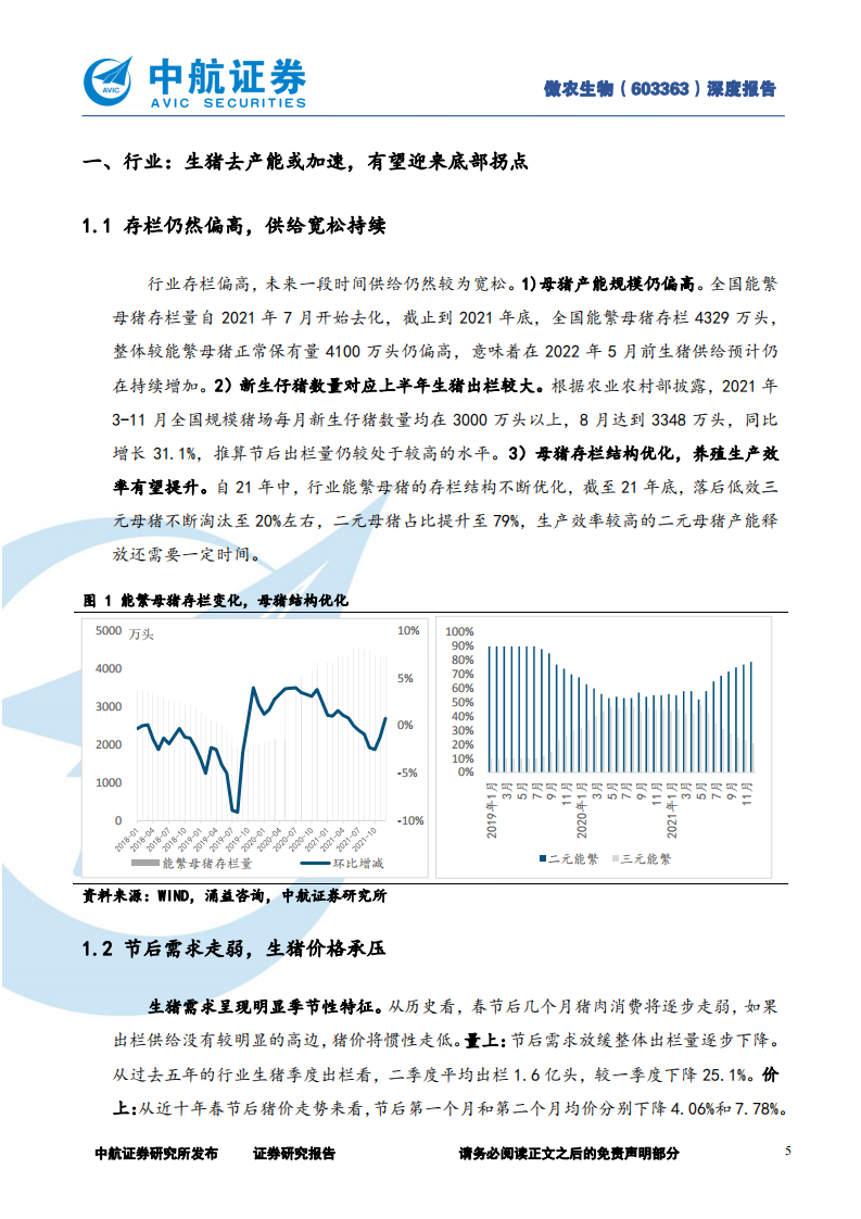 傲农生物-优秀内核、务实作风，规模养殖新势力-220224.pdf 第5页