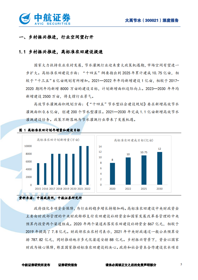 大禹节水-农水龙头拥抱乡村振兴，打磨内功迎来订单高增-220117.pdf 第5页