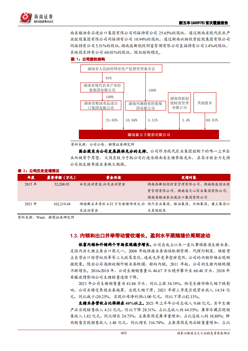 新五丰-首次覆盖报告：湖南生猪养殖龙头，静待周期反转春风-220318.pdf 第6页