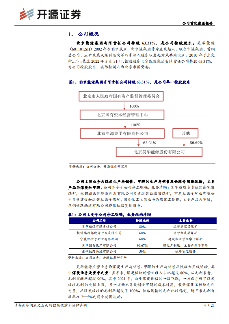 昊华能源-公司首次覆盖报告：市场煤优质标的，静待业绩释放-220622.pdf 第4页