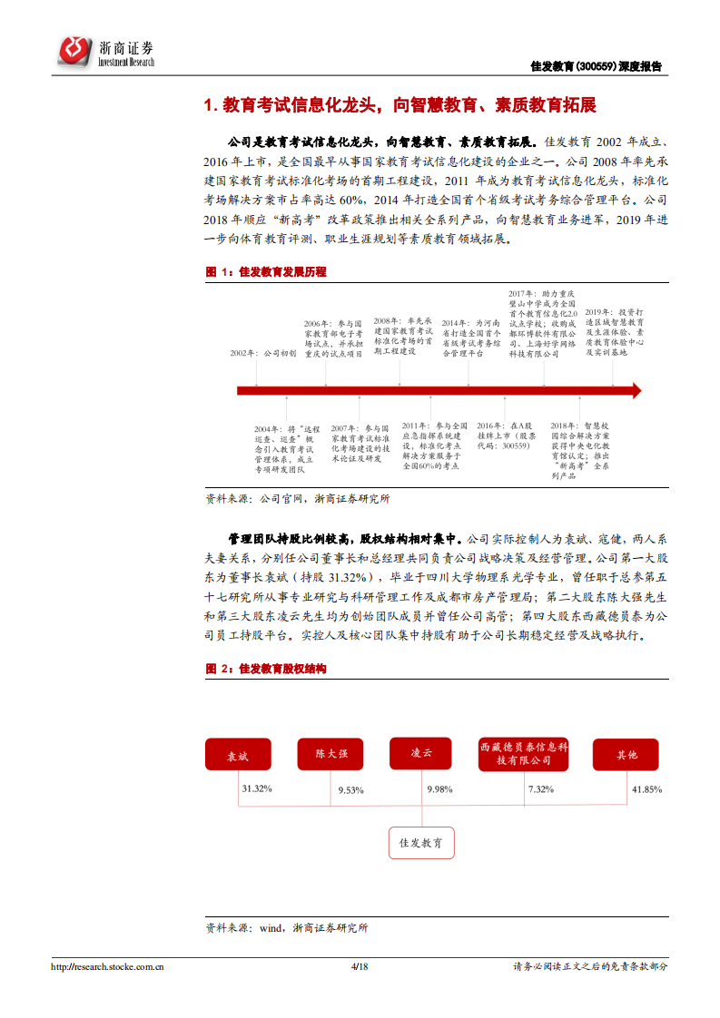 佳发教育-深度报告：标考新周期、智慧教育素质教育三箭齐发驱动高增长-220523.pdf 第4页