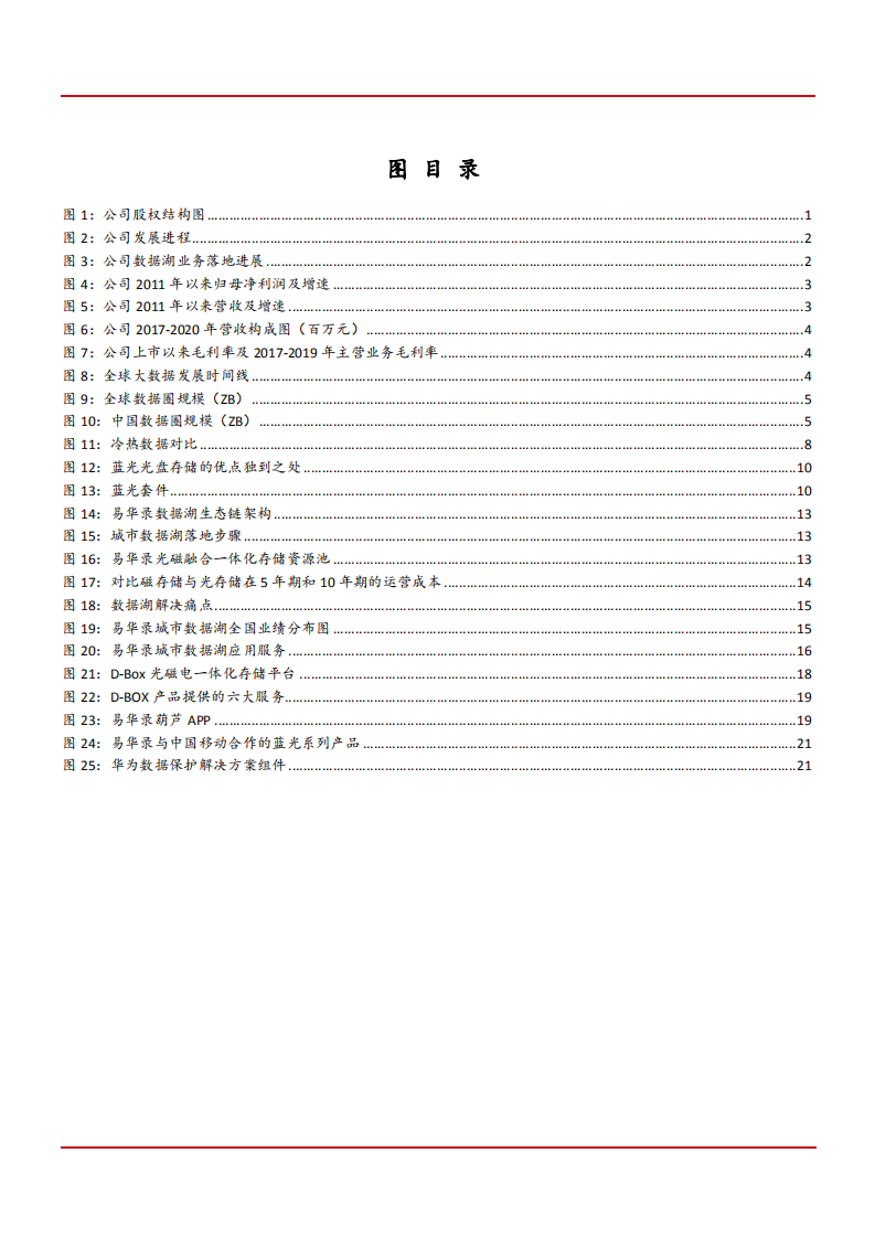 2021年数据湖基建龙头易华录公司竞争优势分析报告.pdf 第2页