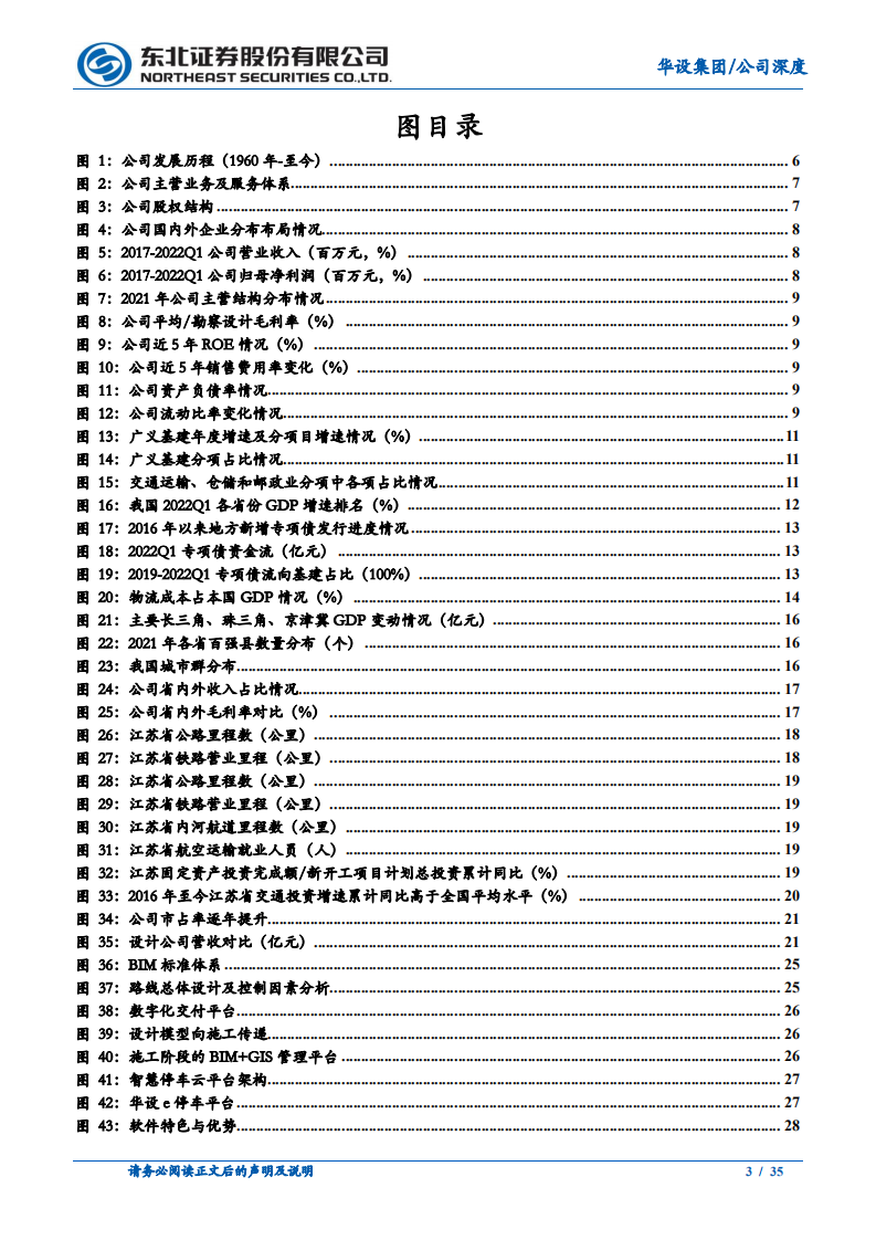 华设集团-深度报告：民营基建设计佼佼者，打造智能数字低碳化综合平台-220513.pdf 第3页