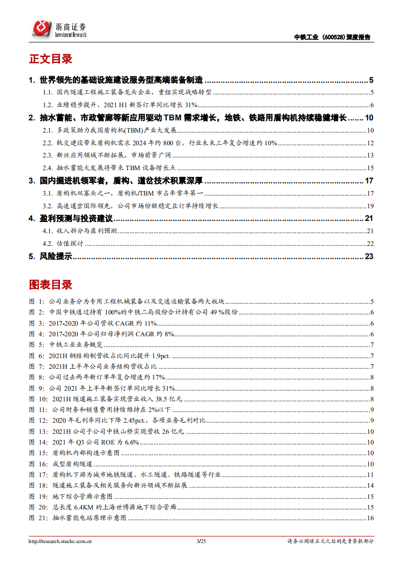 中铁工业-深度报告：盾构机龙头，抽水蓄能等新应用驱动新增长-220109.pdf 第3页