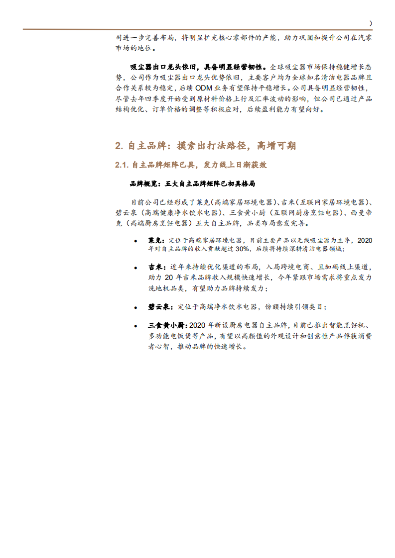 2021年清洁市场前景与莱克电气公司业务布局分析报告.pdf 第5页
