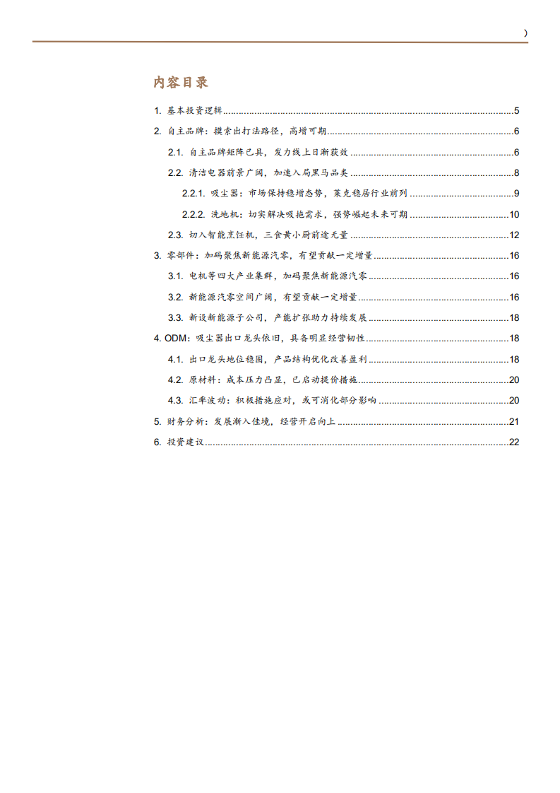 2021年清洁市场前景与莱克电气公司业务布局分析报告.pdf 第1页