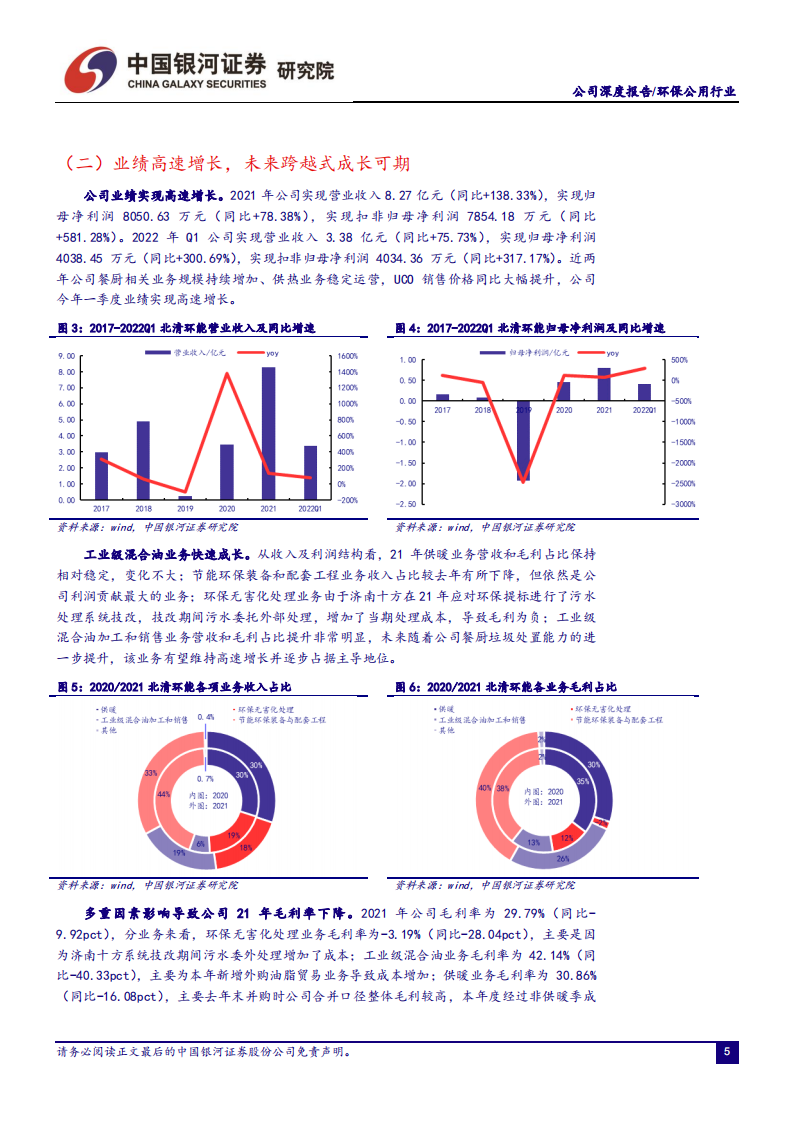 北清环能-布局餐厨资源化全产业链，实现跨越式成长可期-220612.pdf 第5页