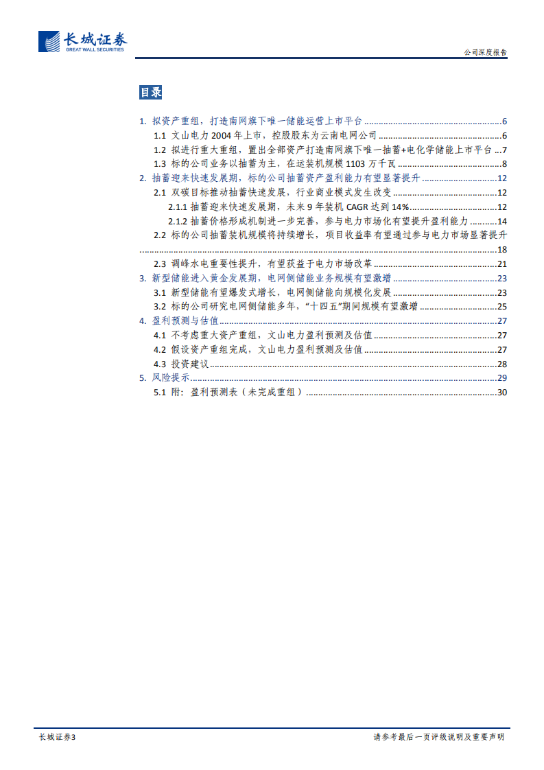 文山电力-公司深度报告：重组后南网唯一储能运营平台，兼具稀缺性与成长性-220508.pdf 第3页