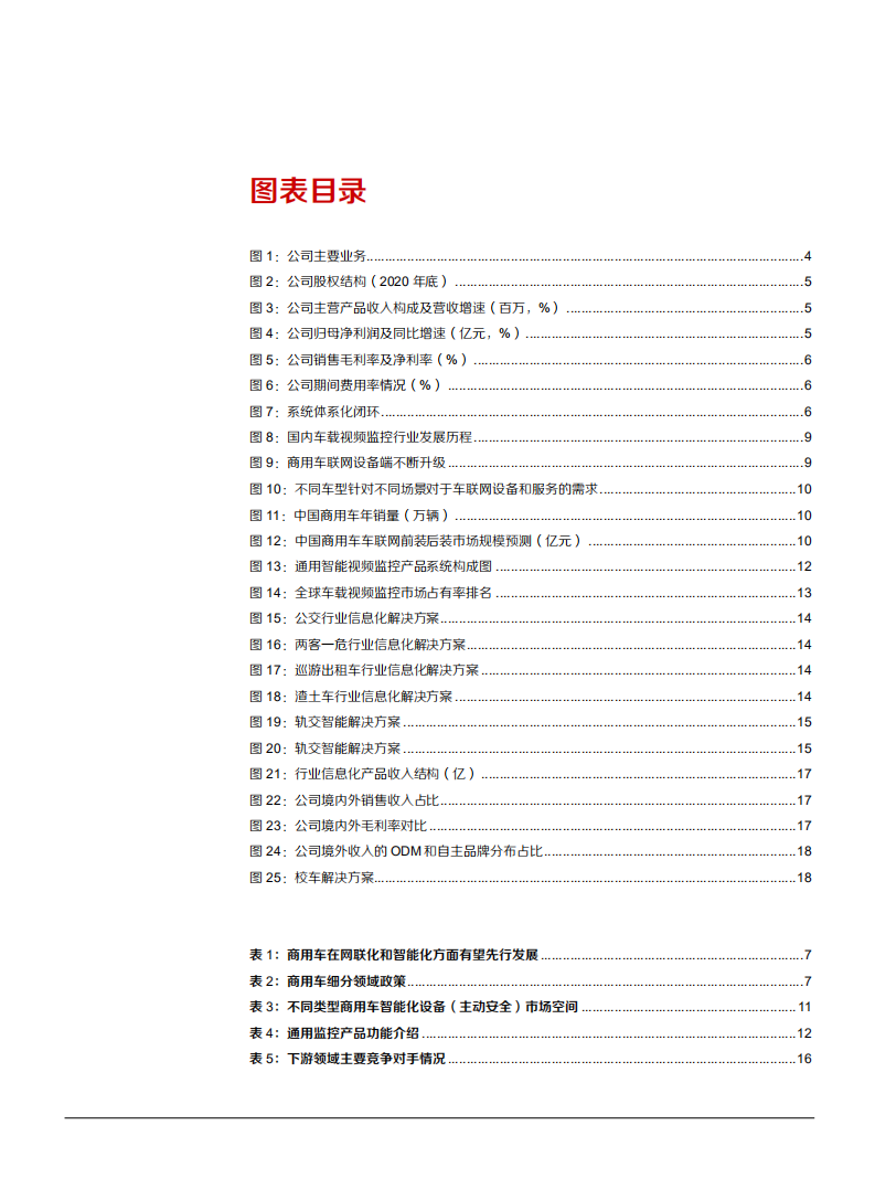 2021年锐明技术公司全球车载监控龙头与商用车信息化市场前景分析报告.pdf 第2页