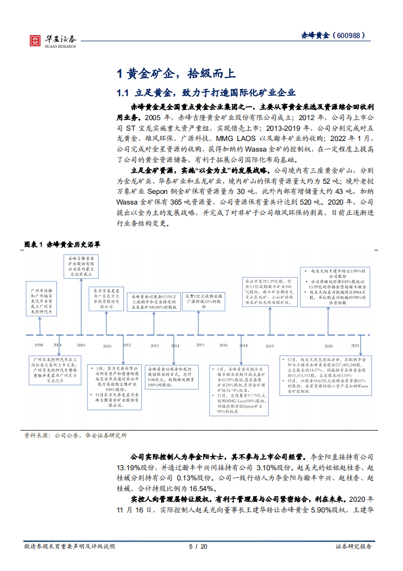 赤峰黄金-聚焦主业+外矿发力，黄金新贵正迎量价齐升-220316.pdf 第5页
