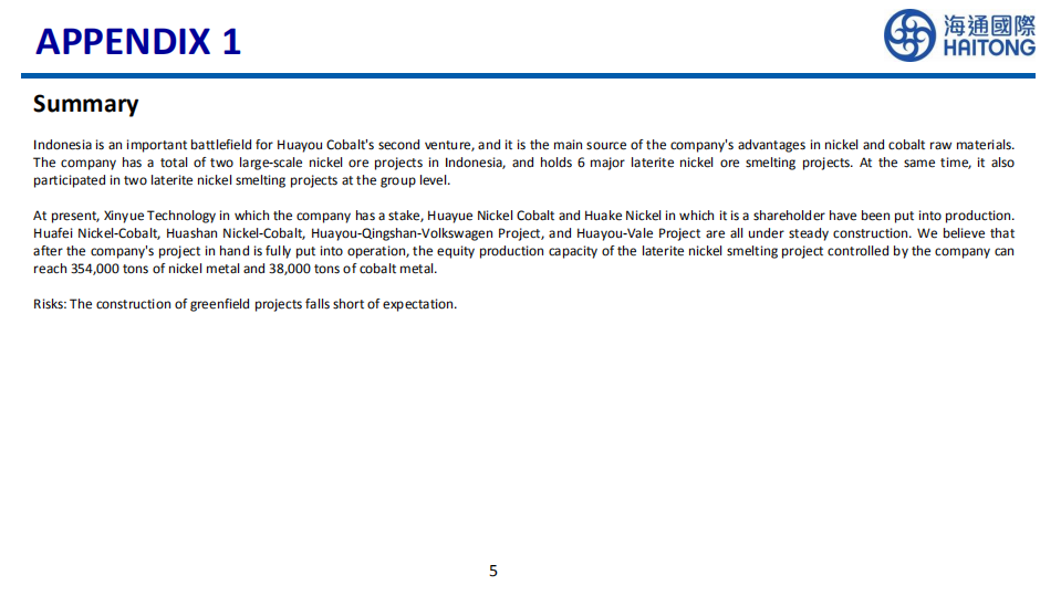 华友钴业-印尼镍项目梳理-220624.pdf 第5页