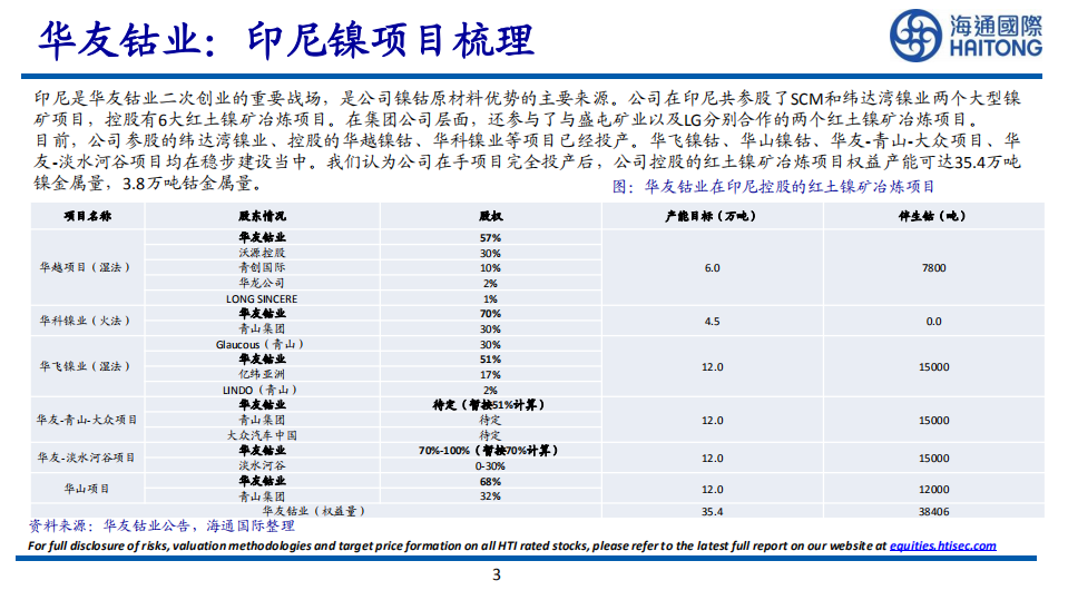 华友钴业-印尼镍项目梳理-220624.pdf 第3页