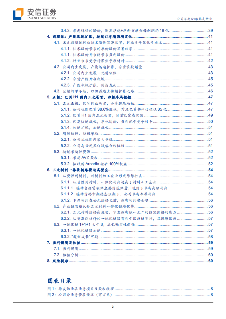 华友钴业-一体化链路优势显现，打造全球锂电材料龙头-220114.pdf 第3页