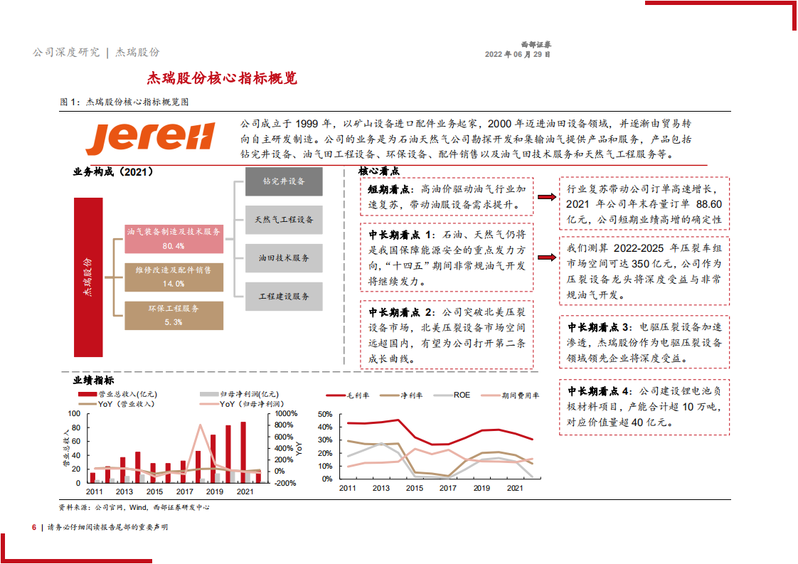 杰瑞股份-首次覆盖：行业景气度提升，压裂设备龙头成长空间可期-220629.pdf 第6页