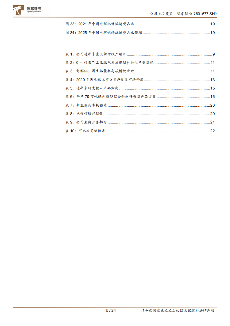 明泰铝业-再生铝坚实筑底，高端转型厚积薄发-220518.pdf 第5页