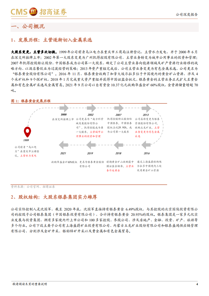 银泰黄金-内生产量释放，外延空间广阔-220320.pdf 第4页