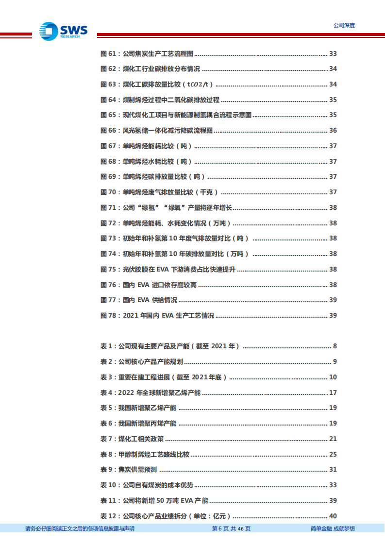 宝丰能源-快速崛起的煤制烯烃龙头，耦合绿氢引领煤化工绿色发展-220623.pdf 第6页