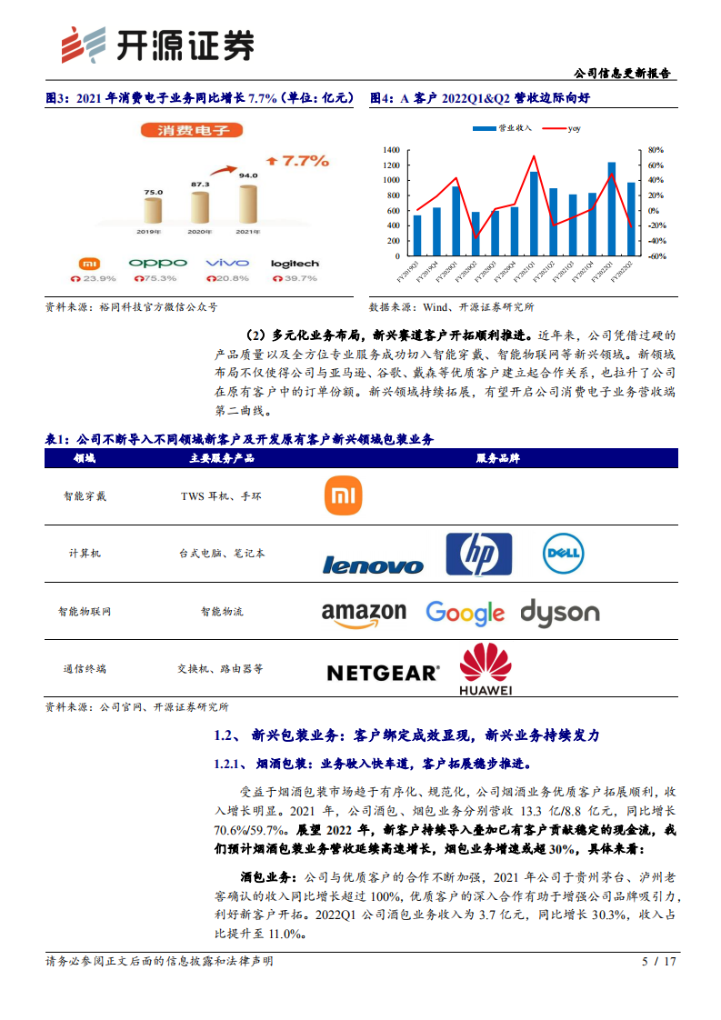 裕同科技-公司信息更新报告：大包装战略持续深化，盈利能力拐点确定性增强-220526.pdf 第5页