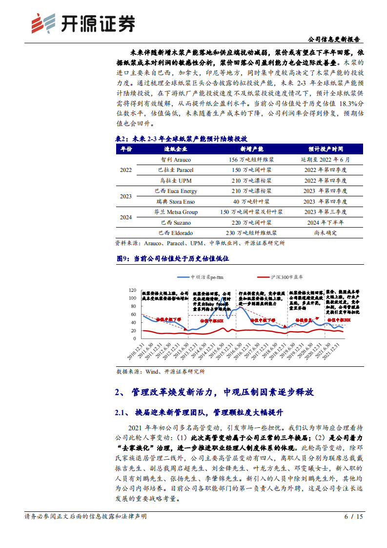 中顺洁柔-公司信息更新报告：承压因素逐步释放，预期盈利逐季改善-220629.pdf 第6页