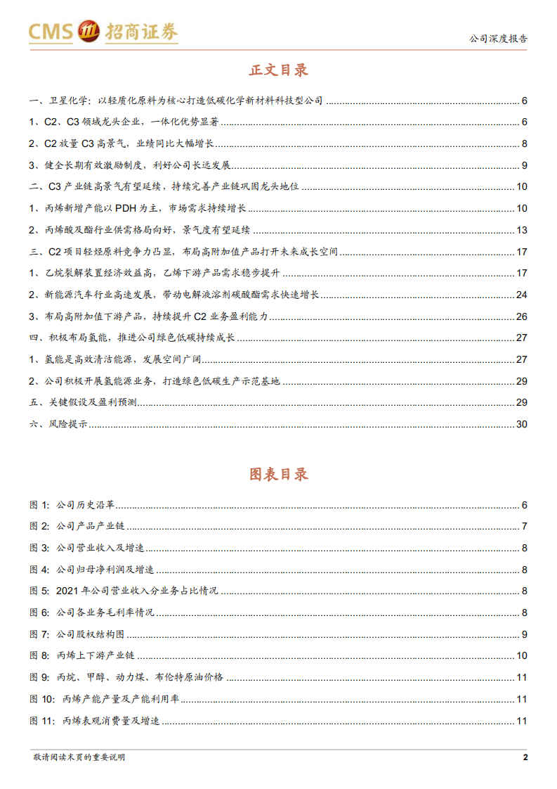 卫星化学-轻烃一体化龙头，积极布局新能源新材料产业-220511.pdf 第2页