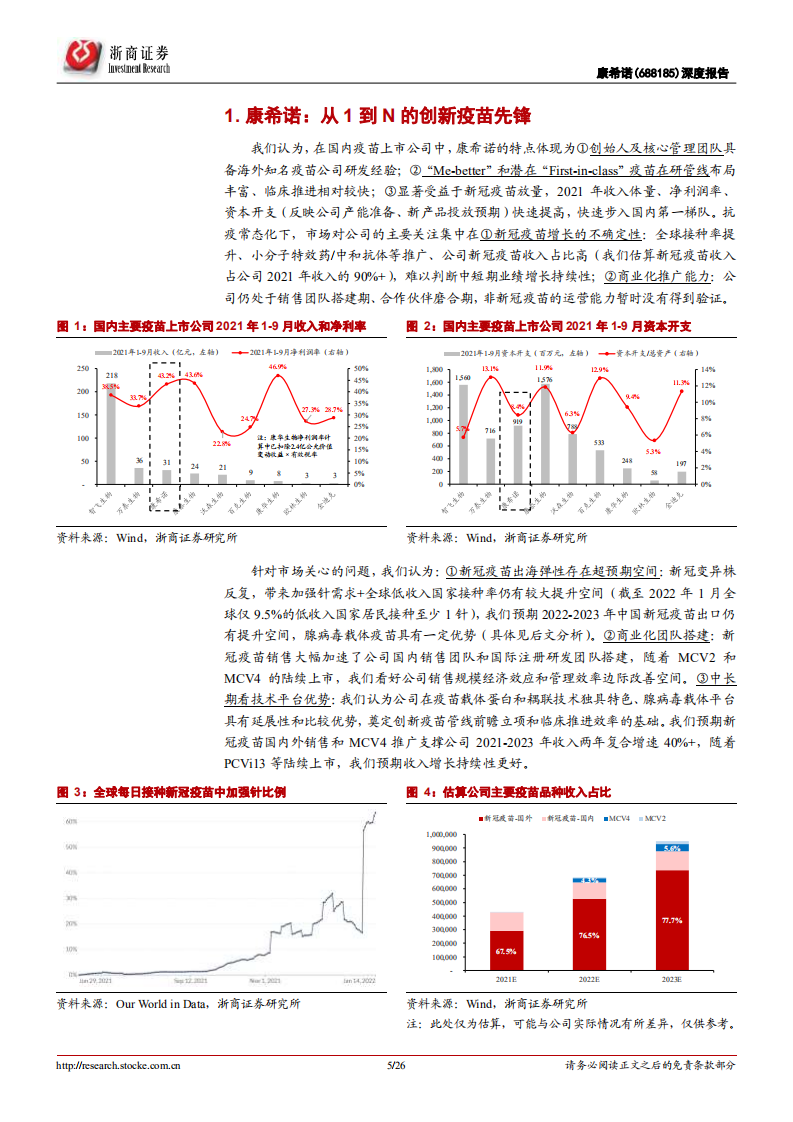 康希诺-深度报告：从1到N的创新疫苗先锋-220223.pdf 第5页