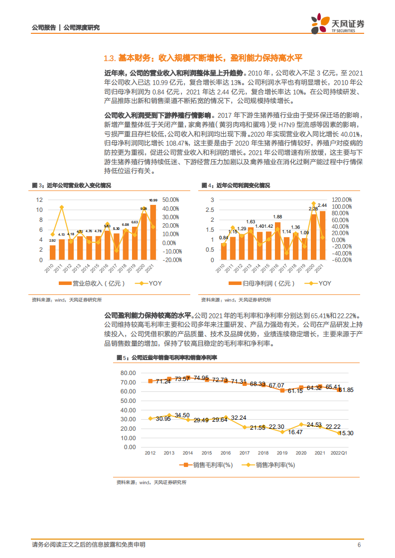 普莱柯-注重创新显成效，动保研发领头羊打开成长空间！-220626.pdf 第6页
