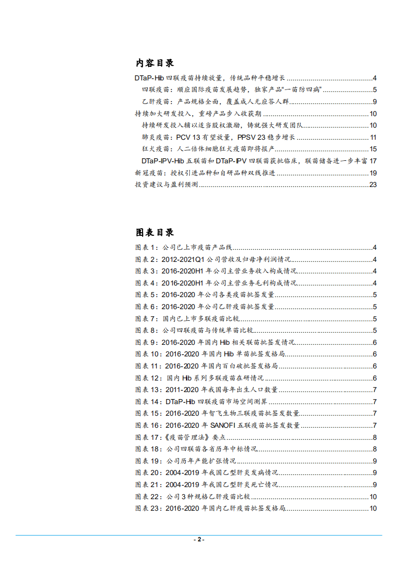 2021年中国疫苗创新先锋康泰生物公司研发管线分析报告.pdf 第1页