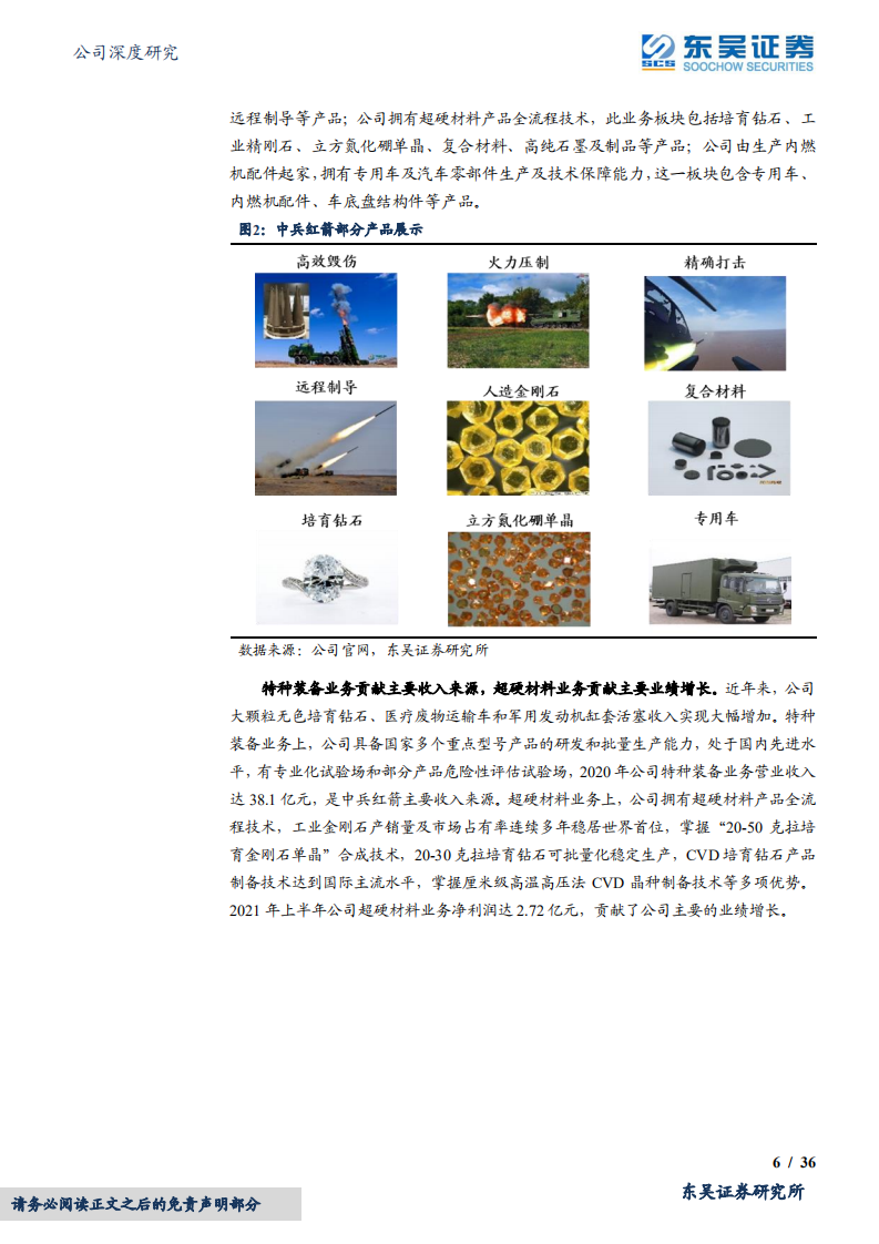 中兵红箭-培育钻石乘风而起，军工业务静待改善-220404.pdf 第6页