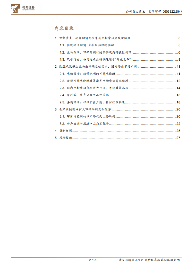 嘉澳环保-环保增塑剂龙头强势布局生物柴油板块，双线发力步入成长快车道-220617.pdf 第2页