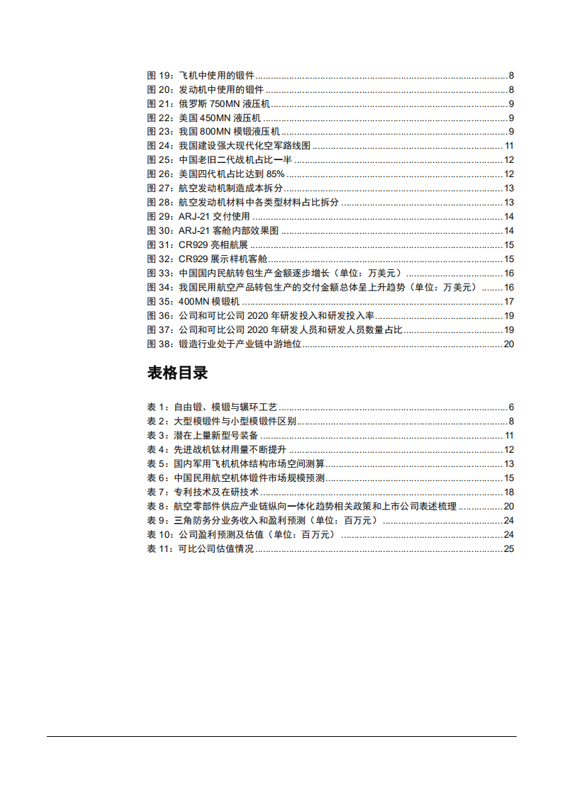 2021年三角防务公司设备技术优势与航空锻件市场研究报告.pdf 第2页