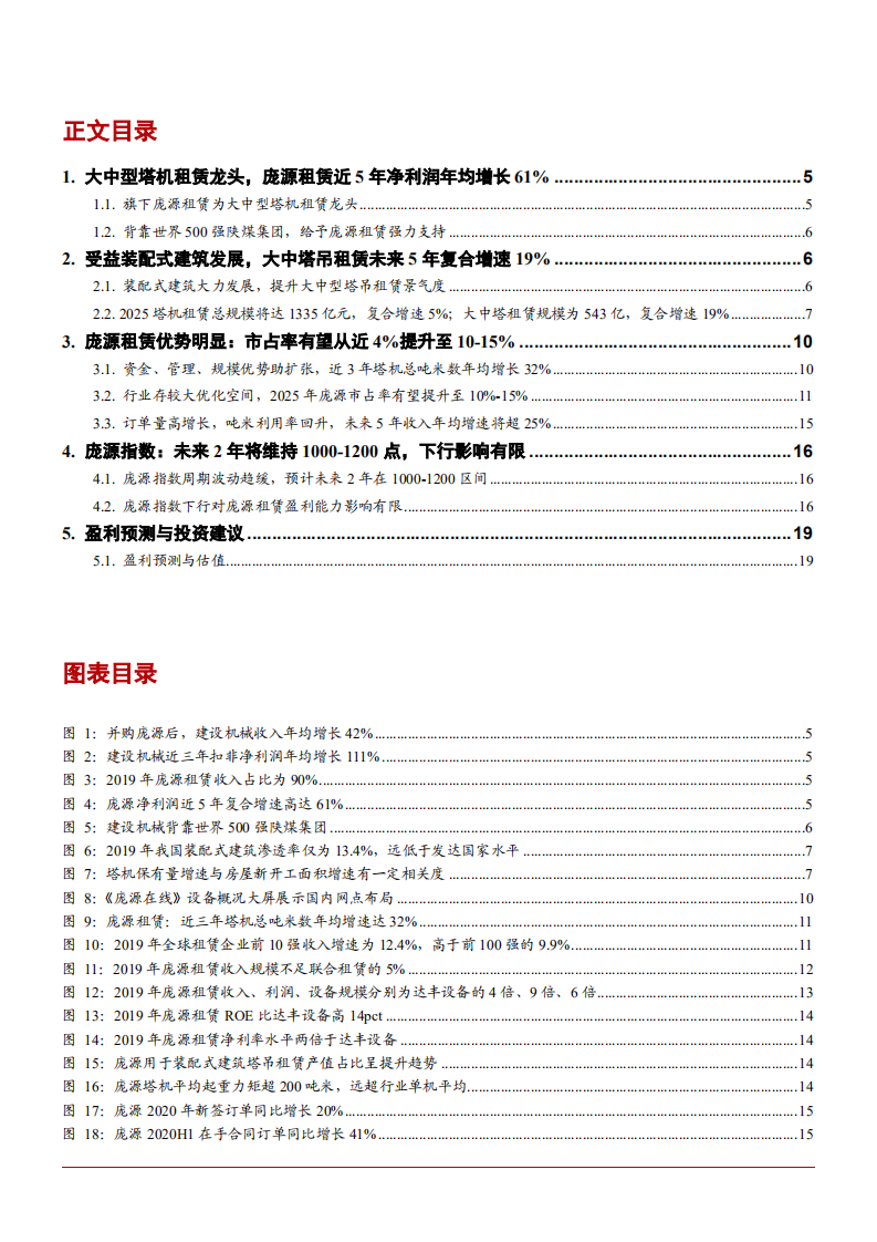 2021年建设机械子公司庞源租赁竞争优势与财务分析报告.pdf 第1页
