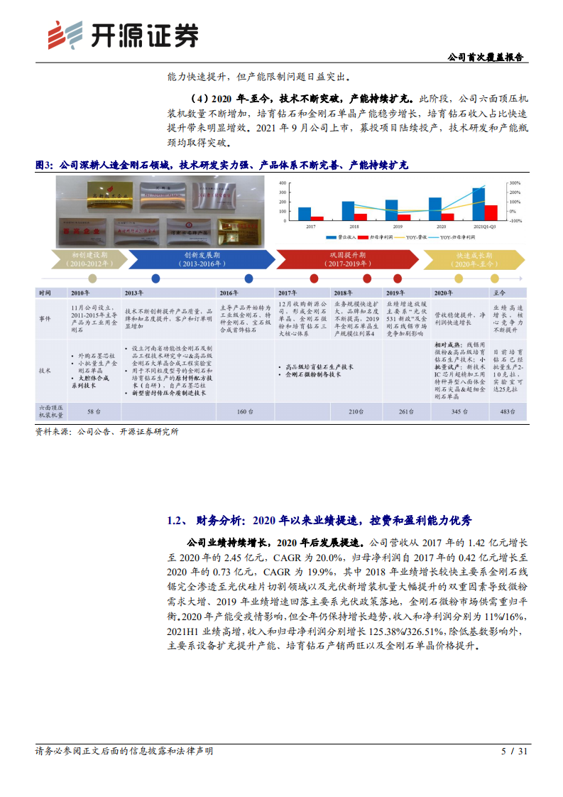 力量钻石-公司首次覆盖报告：深耕人造金刚石领域，培育钻石领军企业-20220106.pdf 第5页